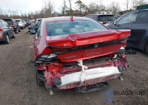 2023 Honda Accord Ex z USA, uszkodzony, nr VIN 1HGCY1F36PA058844